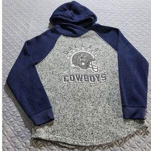 Dallas Cowboys NFL Men's  Hoodie Pullover Raglan Long Sleeve  Size M